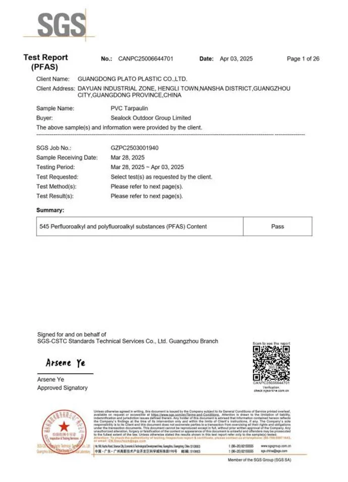 Certification